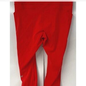 Women's Strawberry Red PureLuxe By Fabletics High-Wasted Leggings Size 1X NWT